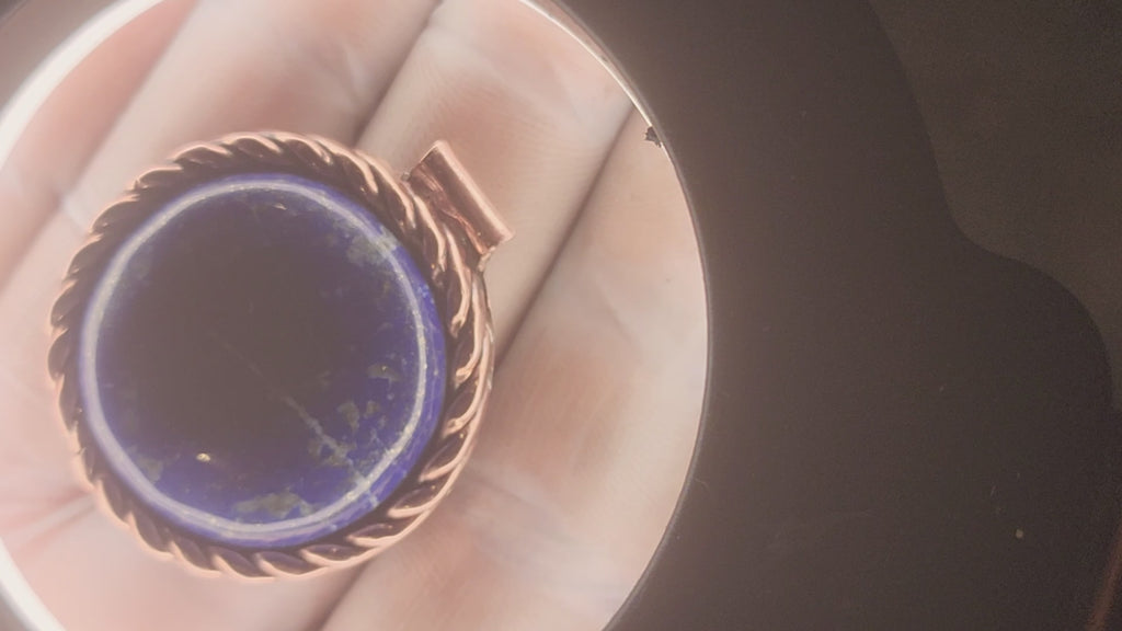 Lapiz Copper Pendant
