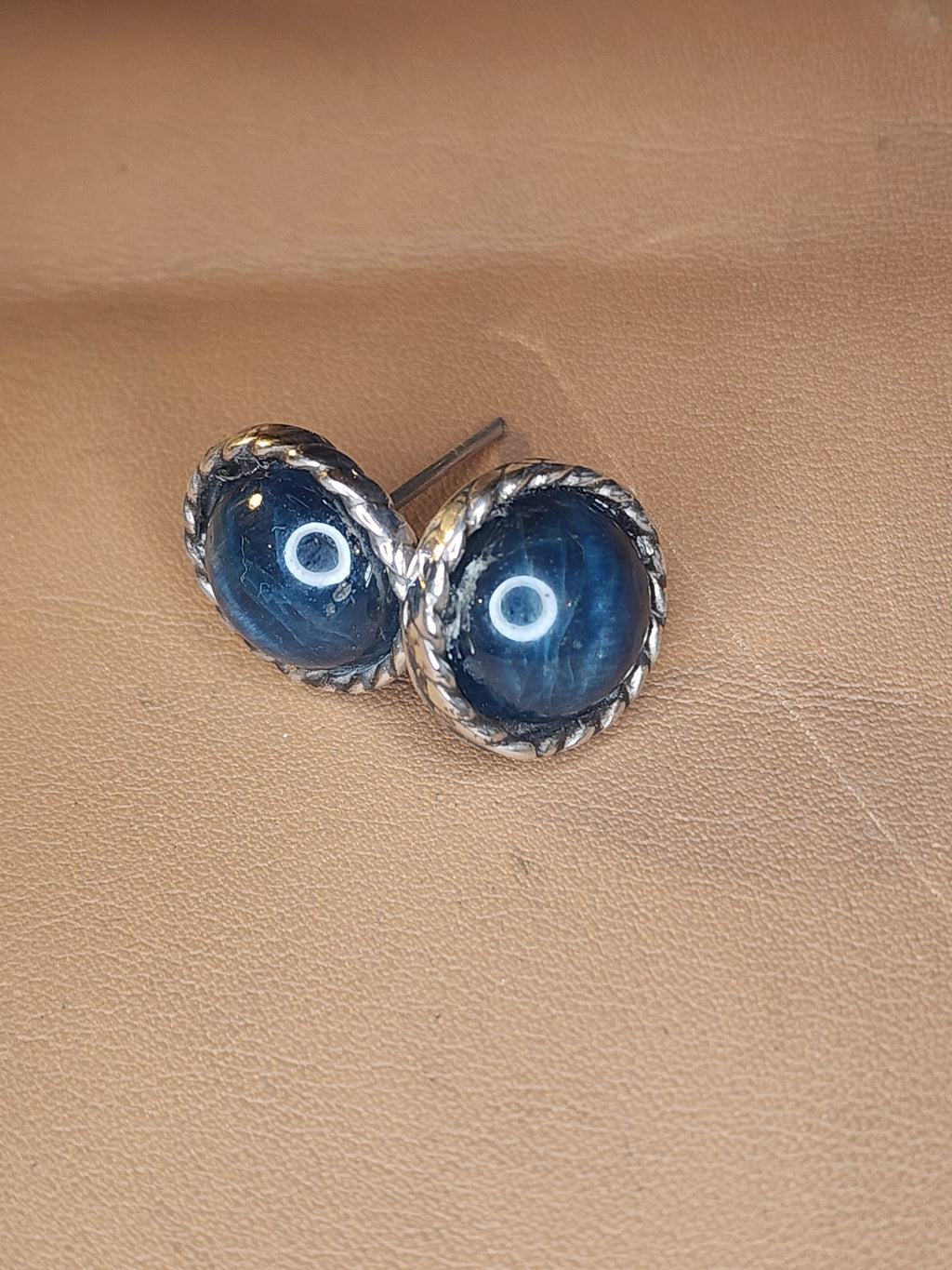 Apatite Sterling Silver Stud Earrings