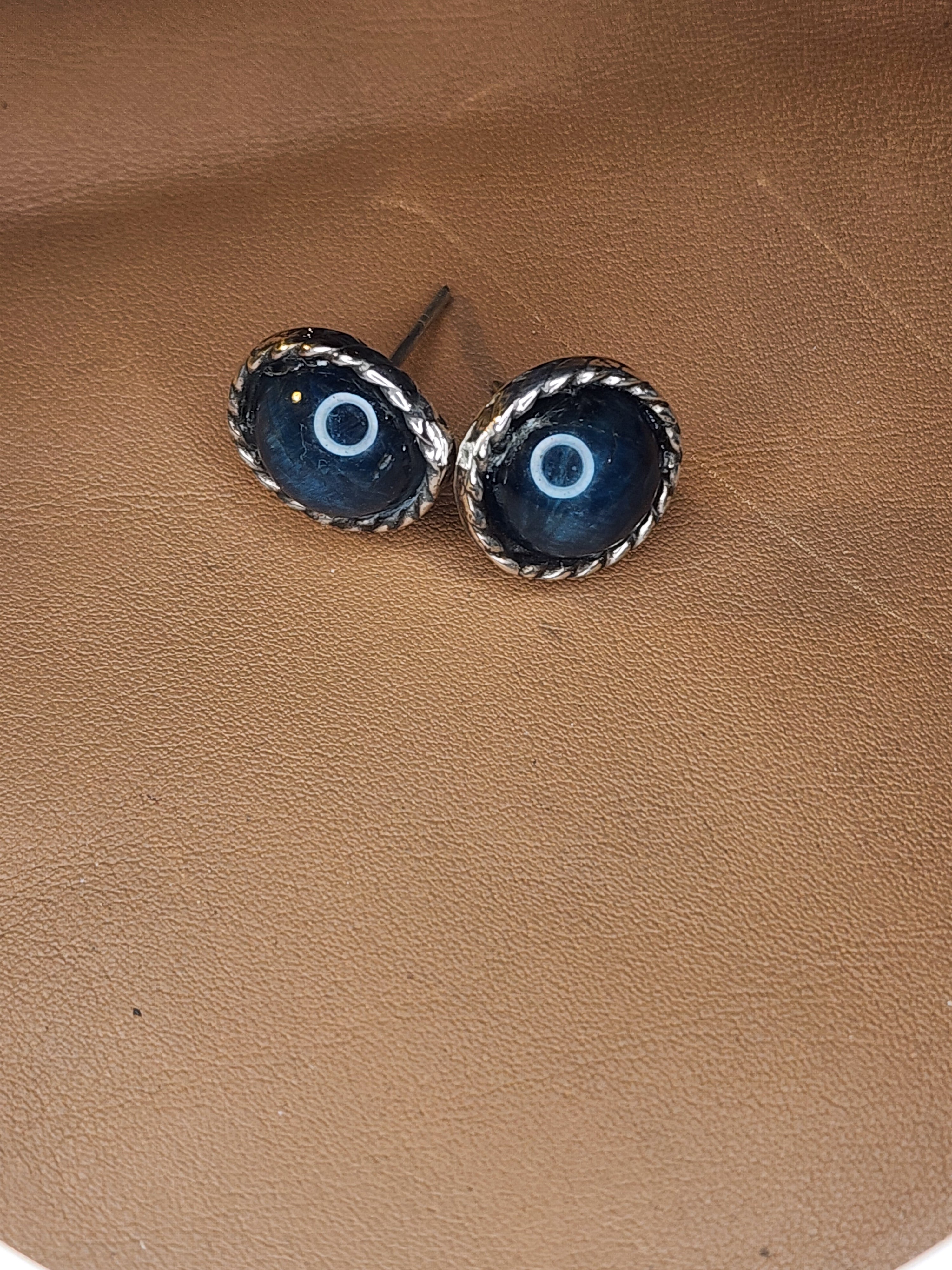 Apatite Sterling Silver Stud Earrings