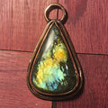 Labradorite Necklace in Copper