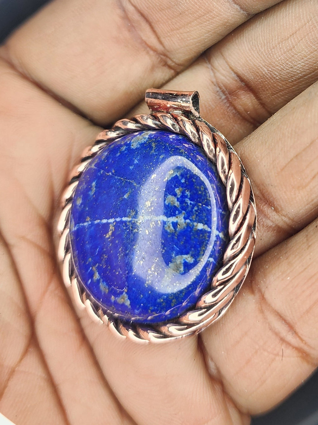 Lapiz Copper Pendant