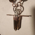 Smoky Quartz Ankh Necklace