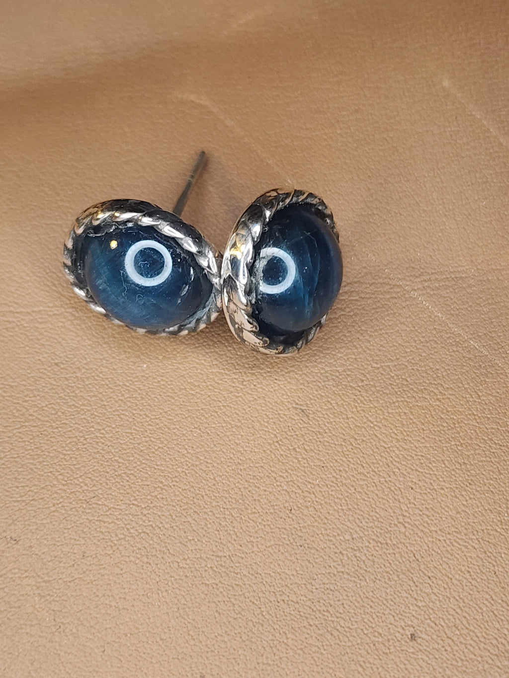 Apatite Sterling Silver Stud Earrings