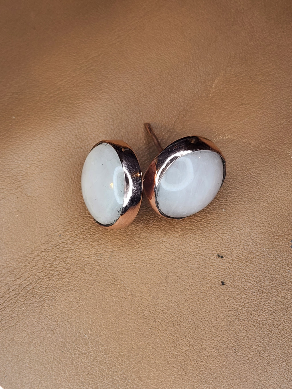 Rose Quartz Studs